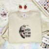 Jason Voorhees Mask Embroidered Shirt, Horror Movie Embroidered Hoodie, Halloween Embroidered T-Shirt