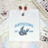 Articuno Embroidered Shirt, Pokemon Embroidered Hoodie, Anime Embroidered Sweatshirt
