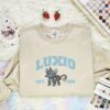 Luxio Embroidered Shirt, Pokemon Embroidered Hoodie, Anime Embroidered Sweatshirt