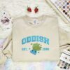 Oddish Embroidered Shirt, Pokemon Embroidered Hoodie, Anime Embroidered Sweatshirt