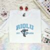 Riolu Embroidered Shirt, Pokemon Embroidered Hoodie, Anime Embroidered Sweatshirt