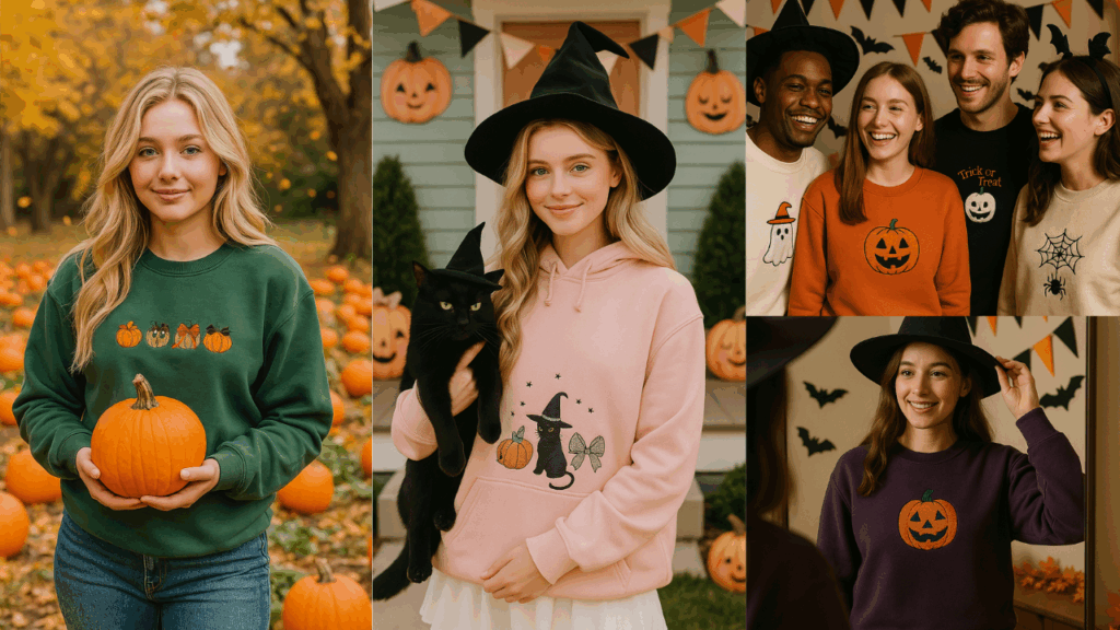One Halloween Embroidered Shirt a Day – 31 Days of Spooky-Chic Style
