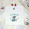 Vaporeon Embroidered Shirt, Pokemon Embroidered Hoodie, Anime Embroidered Sweatshirt