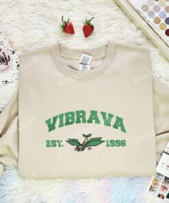Vibrava Embroidered Shirt, Pokemon Embroidered Hoodie, Anime Embroidered Sweatshirt (1)