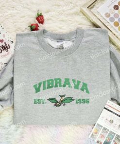 Vibrava Embroidered Shirt, Pokemon Embroidered Hoodie, Anime Embroidered Sweatshirt (2)
