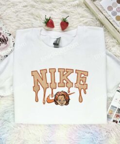 Chucky Embroidered Shirt, Horror Movie Embroidered Hoodie, Halloween Embroidered Sweatshirt (1)