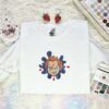 Chucky Splash Embroidered Shirt, Horror Movie Embroidered Hoodie, Halloween Embroidered Sweatshirt