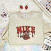 Freddy Krueger Embroidered Shirt, Horror Movie Embroidered Hoodie, Halloween Embroidered Sweatshirt