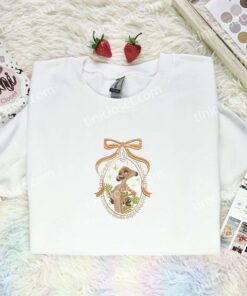 Timon Bow Frame Embroidered Shirt, The Lion King Embroidered Hoodie, Disney Characters Embroidered T-Shirt