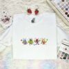 Marvel Superheroes Easter Embroidered Shirt, Movie Embroidered Hoodie, Easter Holiday Embroidered T-Shirt
