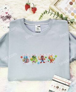 Marvel Superheroes Easter Embroidered Shirt, Movie Embroidered Hoodie, Easter Holiday Embroidered T Shirt (2)