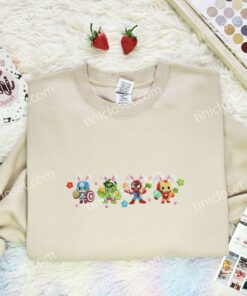 Marvel Superheroes Easter Embroidered Shirt, Movie Embroidered Hoodie, Easter Holiday Embroidered T Shirt (3)