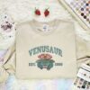 Venusaur Est 1996 Embroidered Shirt, Pokemon Embroidered Hoodie, Anime Embroidered Sweatshirt