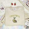 Turtwig Est 1996 Embroidered Shirt, Pokemon Embroidered Hoodie, Anime Embroidered Sweatshirt