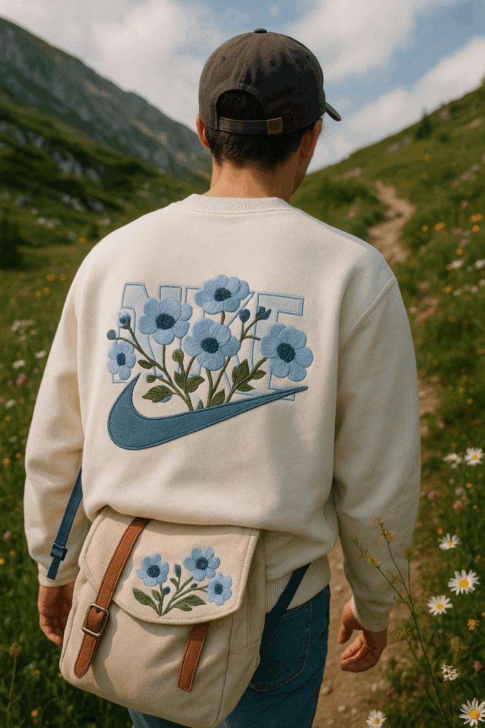 Let's embrace an embroidered shirt as part of your slow wardrobe.