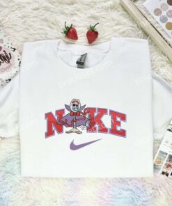 Forky Halloween Embroidered Shirt, Pixar Toy Story Embroidered Hoodie, Halloween Embroidered T Shirt (1)
