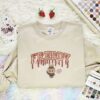 Labubu Freddy Krueger Embroidered Shirt, Art Toy Embroidered Hoodie, Halloween Embroidered T-Shirt