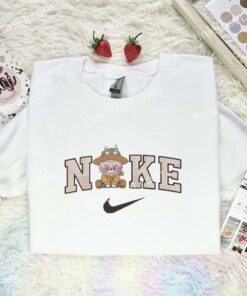 Labubu Woody Bear Embroidered Shirt, Toy Story Embroidered Hoodie, Cartoon Embroidered Sweatshirt (3)