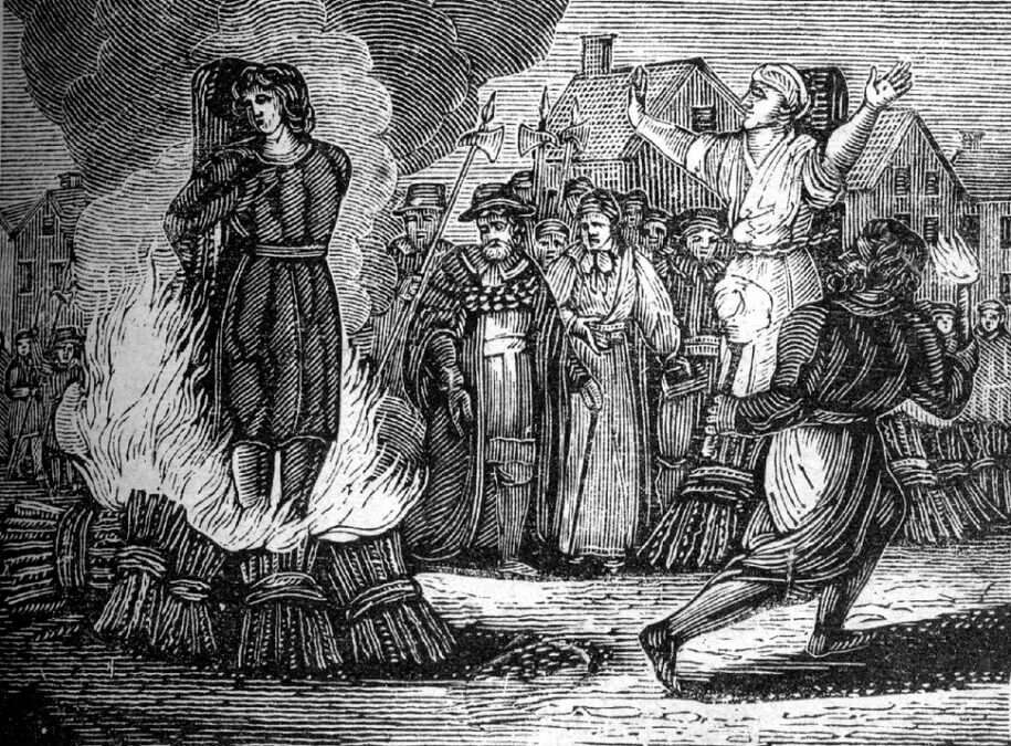 But historically, the witch was not a source of entertainment.