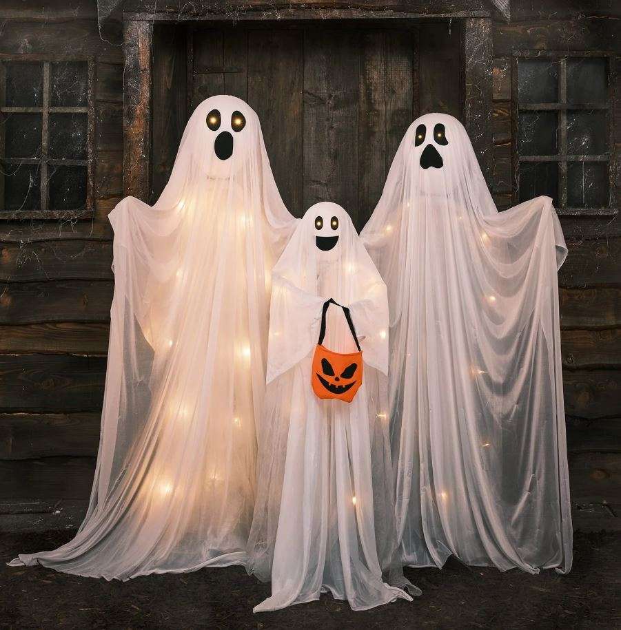 The ghost in its earliest context was a real fear that the deceased could walk again.