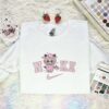 Labubu Jigglypuff Embroidered Shirt, Pokemon Anime Embroidered Hoodie, Cartoon Embroidered Sweatshirt