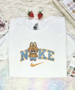 Labubu Thing Embroidered Shirt, Fantastic Four Superhero Embroidered Hoodie, Cartoon Embroidered Sweatshirt (3)
