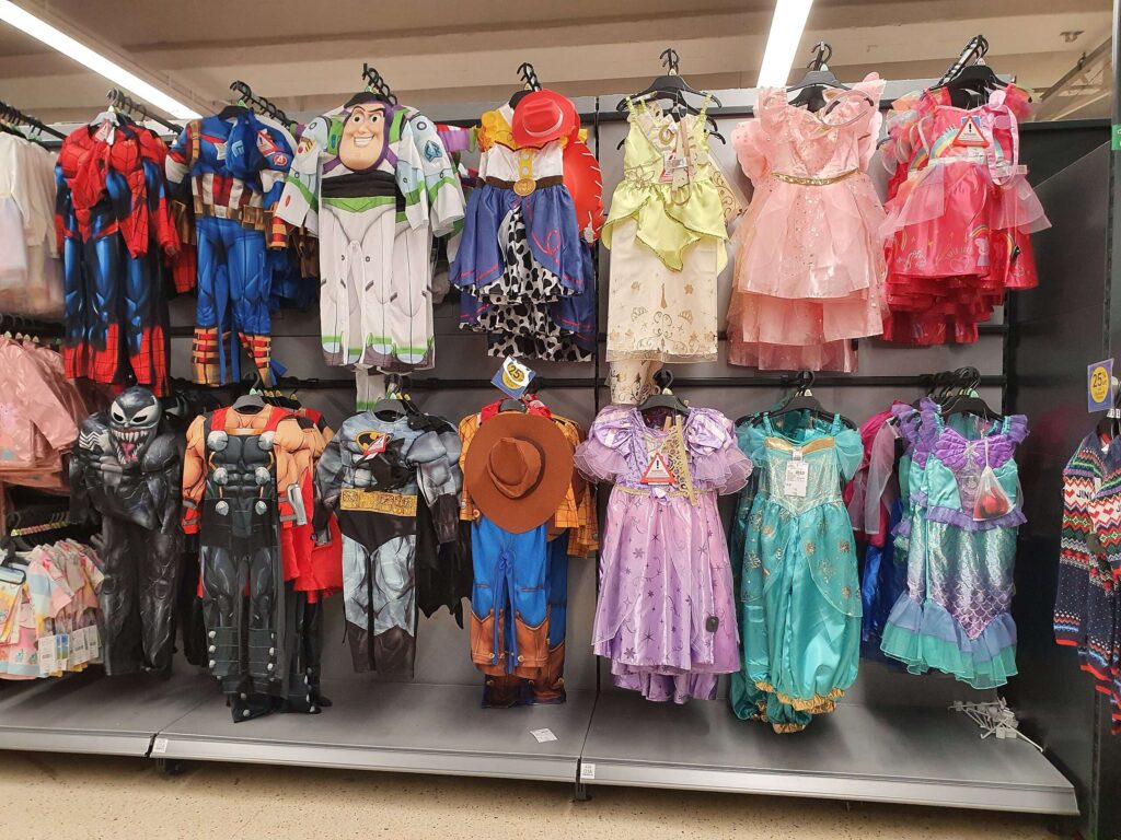 One of the biggest problems with store-bought costumes is waste.