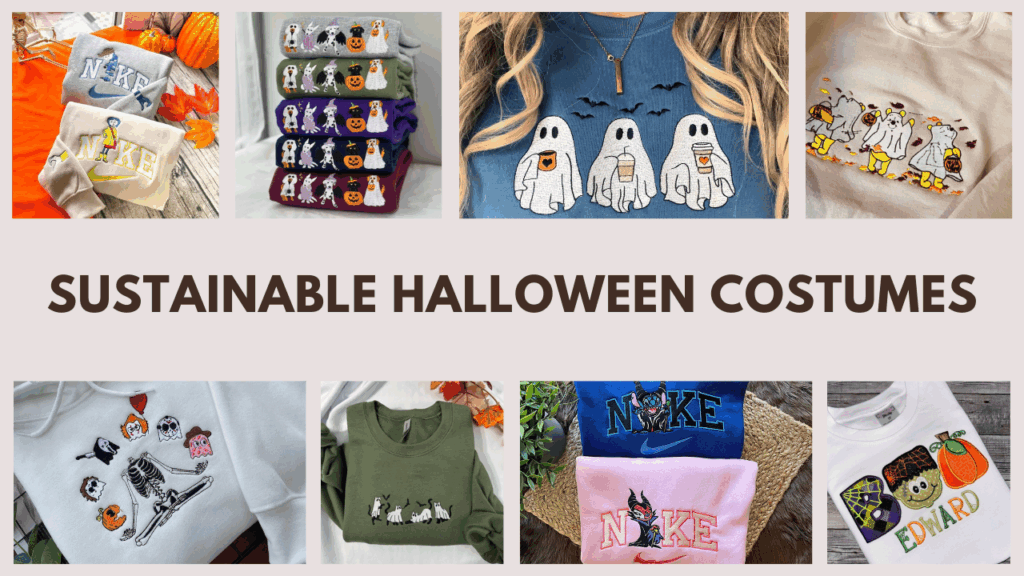 Stay Spookily Eco-Friendly: Choosing Halloween Embroidered Shirts Over Fast-Fashion Costumes