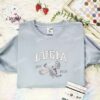 Lugia Est 1996 Embroidered Shirt, Pokemon Embroidered Hoodie, Anime Embroidered T-Shirt