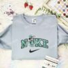 Mickey Mouse Gentleman Embroidered Shirt, Disney Characters Embroidered Hoodie, Cartoon Embroidered T-Shirt