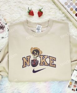 Hector Rivera Embroidered Shirt, Pixar Coco Embroidered Hoodie, Disney Characters Embroidered T-Shirt