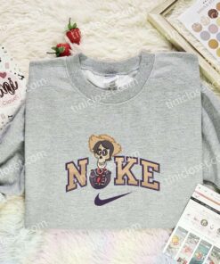 Hector Rivera Embroidered Shirt, Pixar Coco Embroidered Hoodie, Disney Characters Embroidered T Shirt (3)
