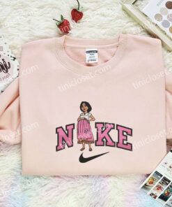 Luisa Rivera Embroidered Shirt, Pixar Coco Embroidered Hoodie, Disney Characters Embroidered T Shirt (3)