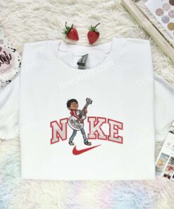 Miguel Embroidered Shirt, Pixar Coco Embroidered Hoodie, Disney Characters Embroidered T Shirt (1)