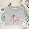 Miguel Embroidered Shirt, Pixar Coco Embroidered Hoodie, Disney Characters Embroidered T-Shirt
