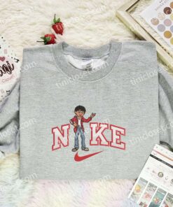 Miguel Embroidered Shirt, Pixar Coco Embroidered Hoodie, Disney Characters Embroidered T Shirt (2)