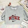 Miguel Embroidered Shirt, Pixar Coco Embroidered Hoodie, Disney Characters Embroidered T-Shirt