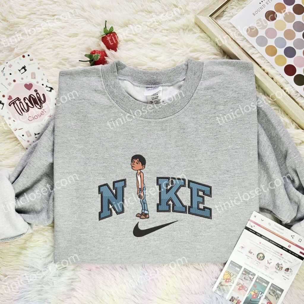 Miguel Embroidered Shirt, Pixar Coco Embroidered Hoodie, Disney Characters Embroidered T-Shirt