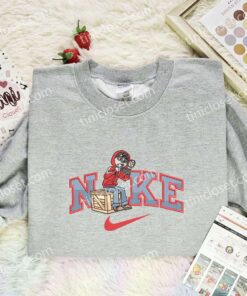 Miguel Embroidered Shirt, Pixar Coco Embroidered Hoodie, Disney Characters Embroidered T Shirt (1)