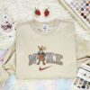 Papa Julio Embroidered Shirt, Pixar Coco Embroidered Hoodie, Disney Characters Embroidered T-Shirt
