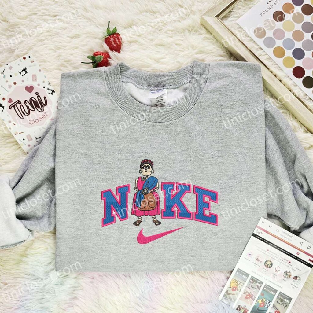 Tia Rosita Embroidered Shirt, Pixar Coco Embroidered Hoodie, Disney Characters Embroidered T-Shirt