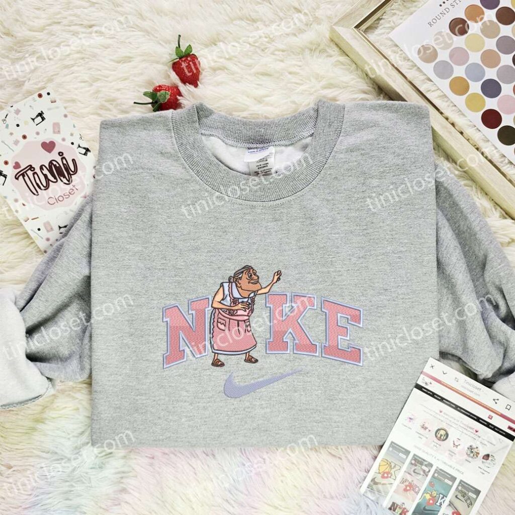 Abuelita Embroidered Shirt, Pixar Coco Embroidered Hoodie, Disney Characters Embroidered T-Shirt