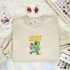 Minecraft Chicken Jockey Embroidered Shirt, Cartoon Embroidered Hoodie, Video Game Characters Embroidered T-Shirt