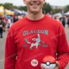 Glaceon Est 2006 Embroidered Sweatshirt, Pokemon Eevee Evolution Hoodie, Ice Type Anime T-shirt, Custom Crewneck