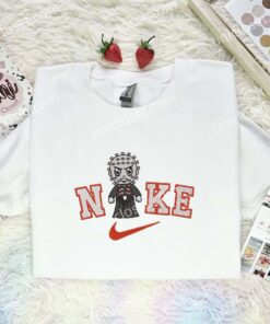 Pinhead Hellraiser Embroidered Shirt, Horror Movie Embroidered Hoodie, Halloween Embroidered Sweatshirt (2)