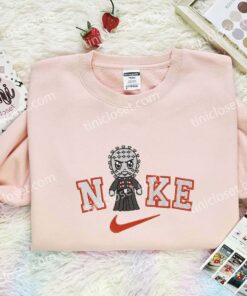 Pinhead Hellraiser Embroidered Shirt, Horror Movie Embroidered Hoodie, Halloween Embroidered Sweatshirt