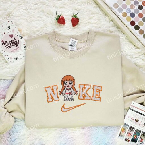 Tiffany Embroidered Shirt, Horror Movie Embroidered Hoodie, Halloween Embroidered Sweatshirt