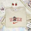 Baby Freddy Krueger Embroidered Shirt, Horror Movie Embroidered Hoodie, Halloween Embroidered Sweatshirt