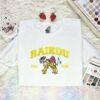 Raikou Est 1996 Embroidered Shirt, Pokemon Embroidered Hoodie, Anime Embroidered Sweatshirt