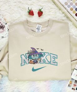Sadness Halloween Embroidered Shirt, Pixar Inside Out Embroidered Hoodie, Halloween Embroidered T Shirt (2)